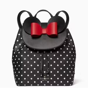 NWT - Kate Spade - Disney X Kate Spade New York Minnie Mouse Backpack